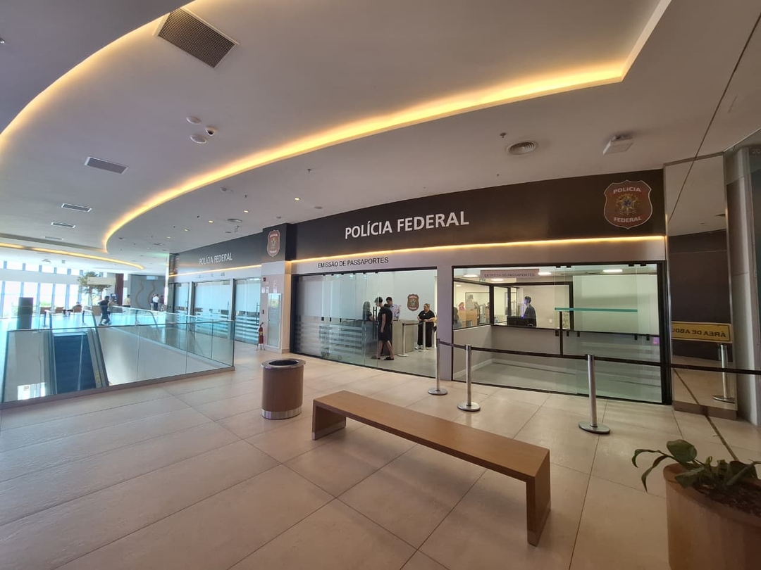 Posto da Polícia Federal no Pontal Shopping