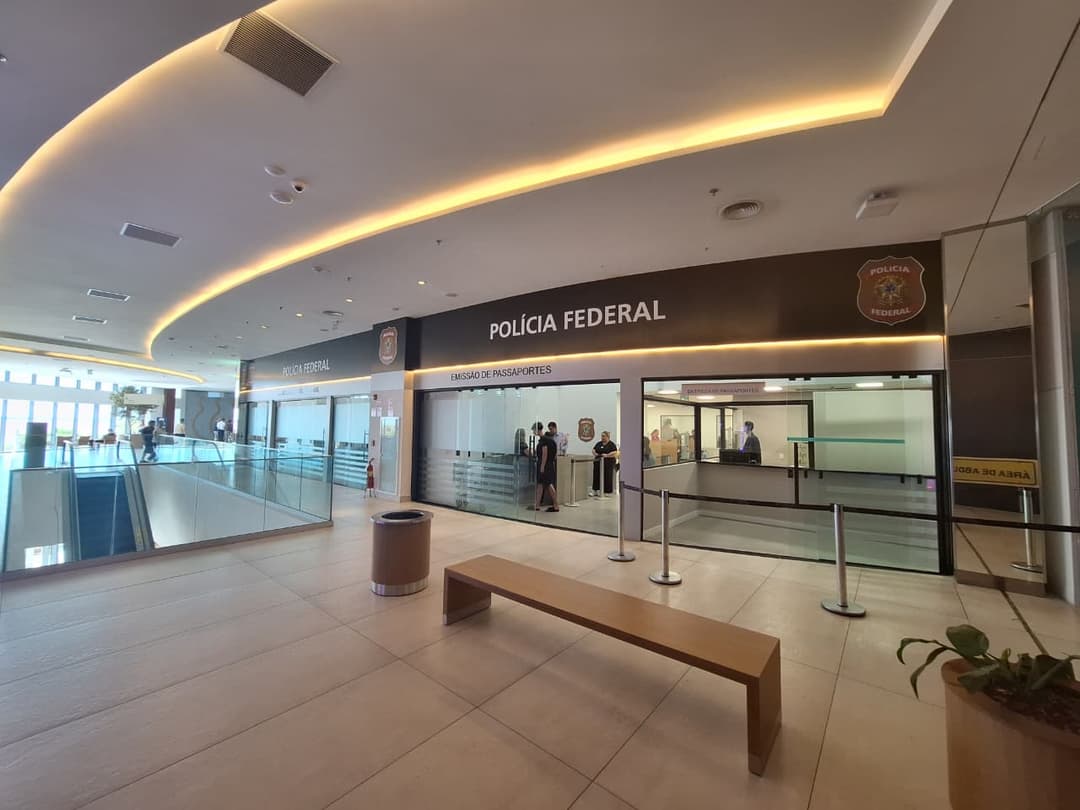 Posto da Polícia Federal no Pontal Shopping
